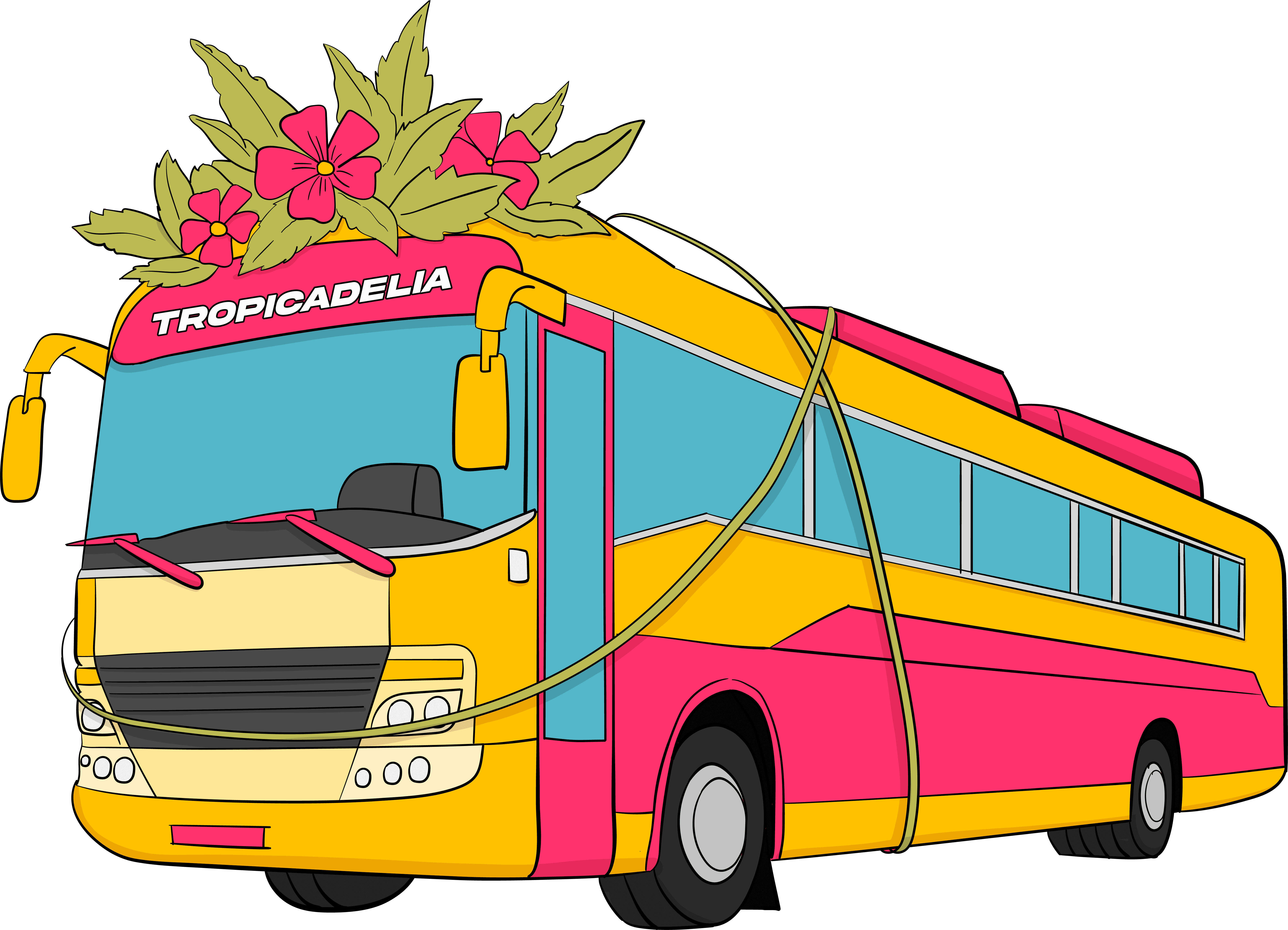 ÔNIBUS DE EXCURSÃO TROPICADELIA